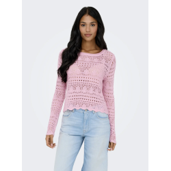 JACQUELINE de YONG JDYSUN BOATNECK PULLOV. ROSA
