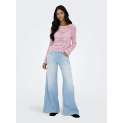 JACQUELINE de YONG JDYSUN BOATNECK PULLOV. ROSA