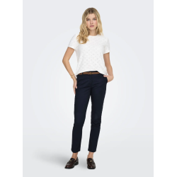 JACQUELINE de YONG JDYCHICAGO CHINO PANTS NAVY