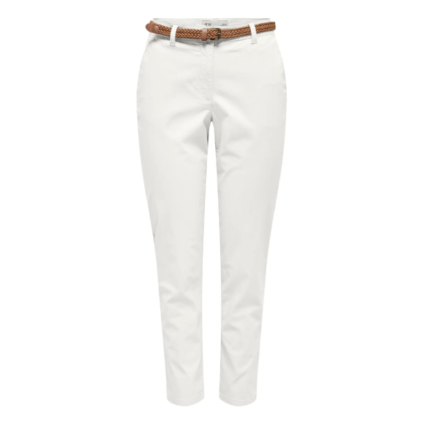 JACQUELINE de YONG JDYCHICAGO CHINO PANTS WHITE