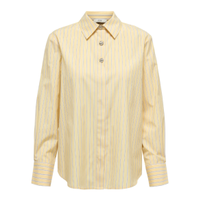 JACQUELINE de YONG JDYSOHO STRIPED SHIRT YELLOW