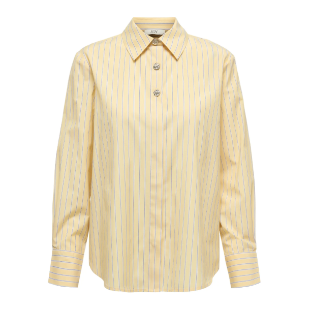 JACQUELINE de YONG JDYSOHO STRIPED SHIRT YELLOW