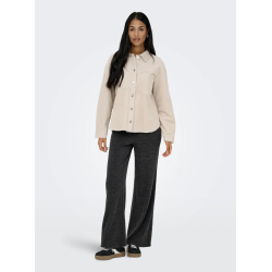 ONLY ONLMAIKO L/S CORD SHACKET PUMICE STONE