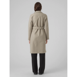 VERO MODA VMFORTUNEAYA LONG COAT BEIGE