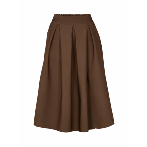 SOMMERSTEDT TULIP SKIRT BROWN