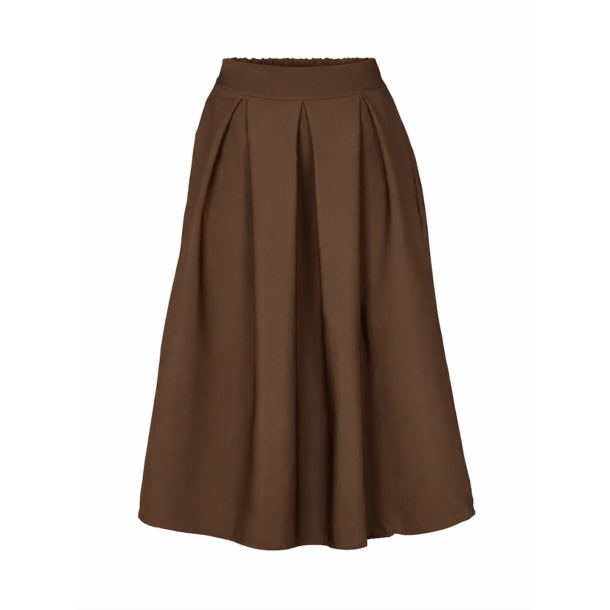 SOMMERSTEDT TULIP SKIRT BROWN