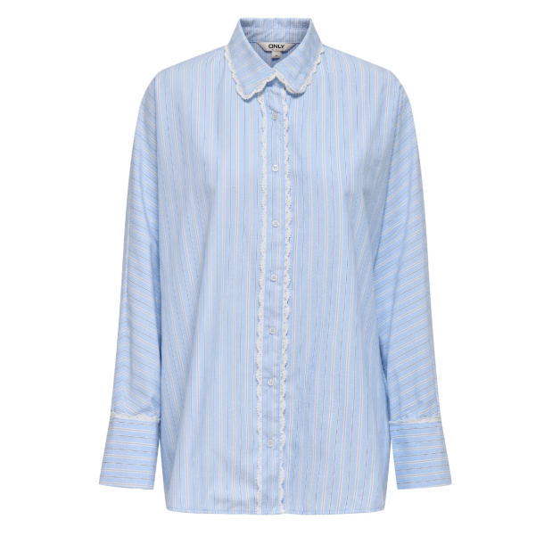 ONLY ONLOSIRIS STRIPED SHIRT BLUE