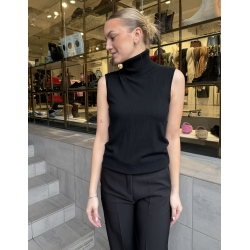 SOMMERSTEDT MELINA VEST BLACK