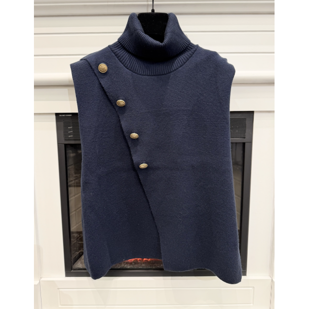 CONTINUE LOLA VEST NAVY BLUE