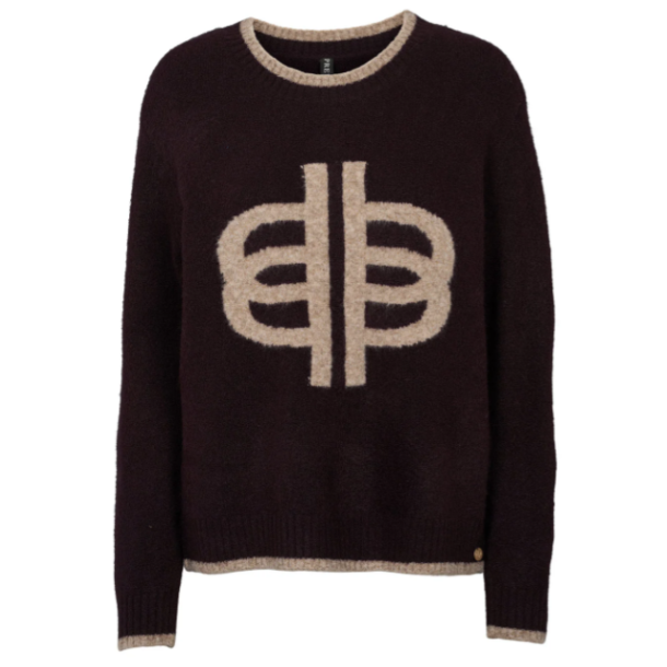 PREPAIR BABARA KNIT BORDEAUX