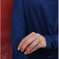 LIBERT� ESSENTIEL ALMA LS TOP FLEECE NAVY