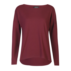 LIBERT� ESSENTIEL ALMA LS TOP FLEECE BORDEAUX
