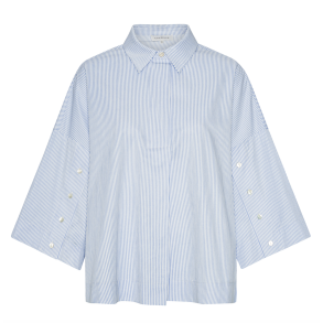 CONTINUE KLARA SHIRT NEW BLUE STRIPE BLUE
