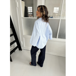 CONTINUE KLARA SHIRT NEW BLUE STRIPE BLUE