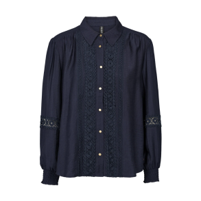 .PREPAIR LILA BLOUSE NAVY
