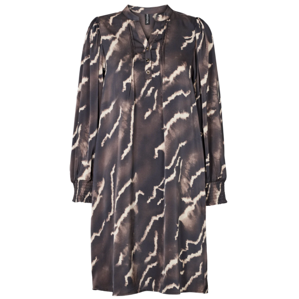 .PREPAIR OLIVIA DRESS WASHED BLACK