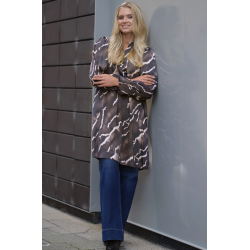 .PREPAIR OLIVIA DRESS WASHED BLACK