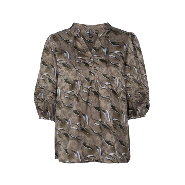 .PREPAIR CAMILLA BLOUSE MOLE