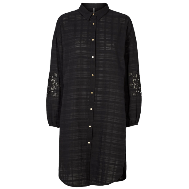 .PREPAIR CELIA DRESS WASHED BLACK