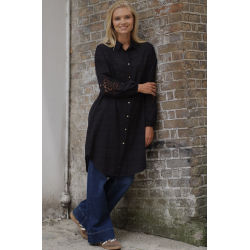 .PREPAIR CELIA DRESS WASHED BLACK