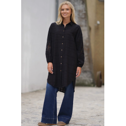 .PREPAIR CELIA DRESS WASHED BLACK