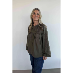 .PREPAIR SANDRA BLOUSE GREEN