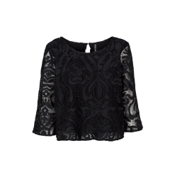 .PREPAIR MADELEINE BLOUSE BLACK