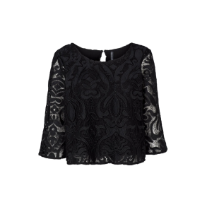 .PREPAIR MADELEINE BLOUSE BLACK