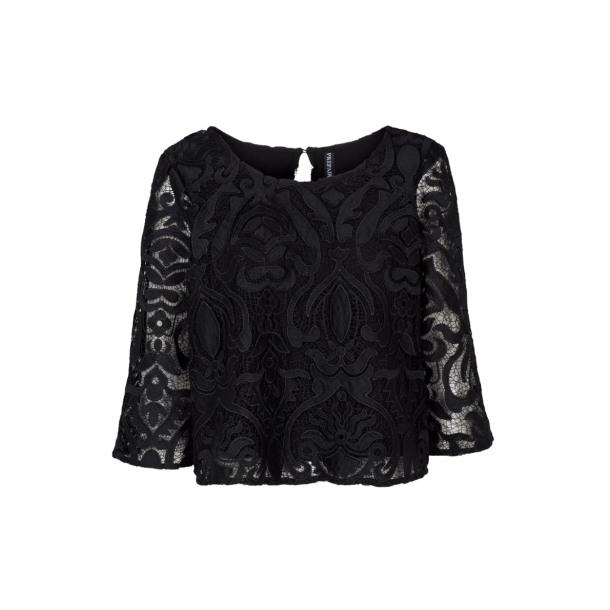 .PREPAIR MADELEINE BLOUSE BLACK