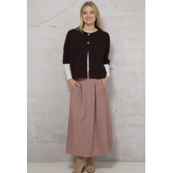 PREPAIR NAOMI KNIT CARDIGAN BORDEAUX