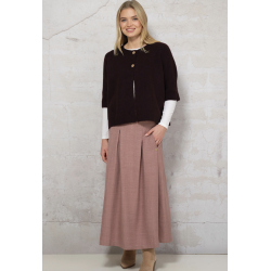 PREPAIR NAOMI KNIT CARDIGAN BORDEAUX