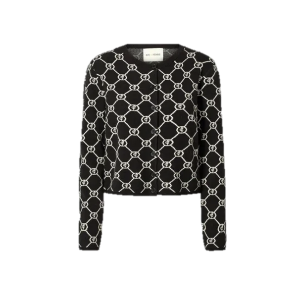 RUE de FEMME JOSIANE KNIT CARDIGAN BLACK