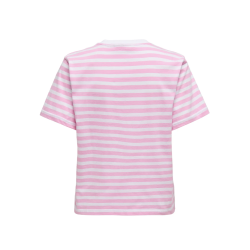 ONLY ONLLIVINA STRIPE TEE BONBON