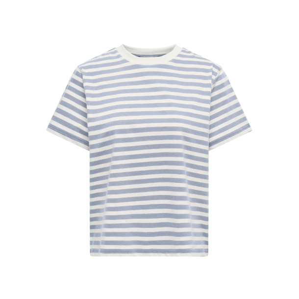 ONLY ONLLIVINA STRIPE TEE BLUE