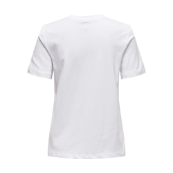 ONLY ONLKETTY O-NECK TOP LEMON