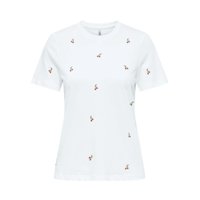 ONLY ONLKETTY O-NECK TOP CHERRIES