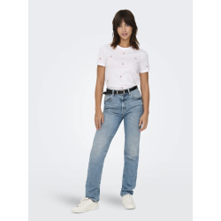 ONLY ONLKETTY O-NECK TOP CHERRIES