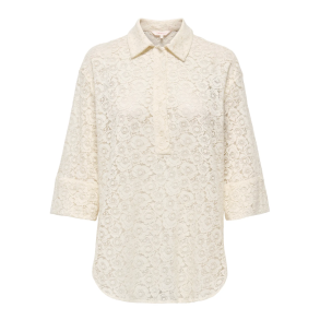 ONLY ONLRAO LACE SHIRT BIRCH