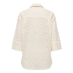 ONLY ONLRAO LACE SHIRT BIRCH