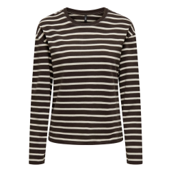 ONLY ONLNEW SOPH TOP BROWN/BIRCH