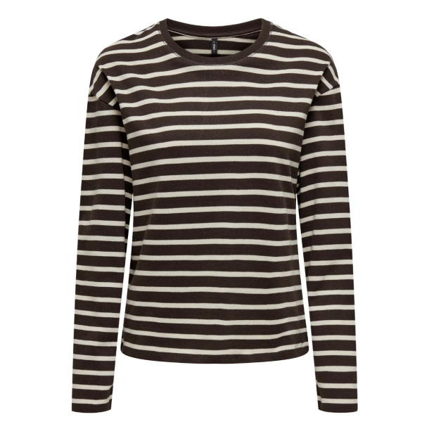 ONLY ONLNEW SOPH TOP BROWN/BIRCH