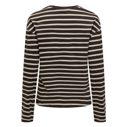 ONLY ONLNEW SOPH TOP BROWN/BIRCH