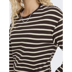 ONLY ONLNEW SOPH TOP BROWN/BIRCH