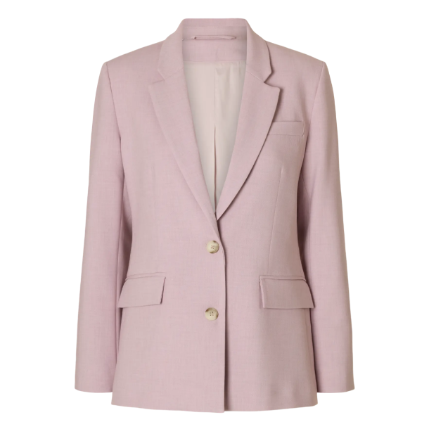 SELECTED FEMME SLWRITA CLASSIC BLAZER MAUVE