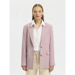 SELECTED FEMME SLWRITA CLASSIC BLAZER MAUVE
