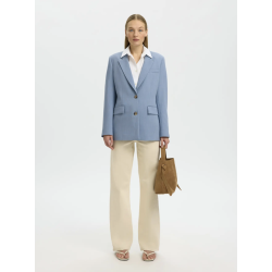 SELECTED FEMME SLWRITA CLASSIC BLAZER D.BLUE