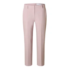 SELECTED FEMME SLWRITA-RIA CROPPED PANT MAUVE