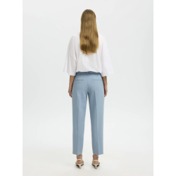 SELECTED FEMME SLWRITA-RIA CROPPED PANT DUSTY BLUE