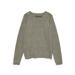 VERO MODA VMDOFFY O-NECK BLOUSE GRAPE LEAF