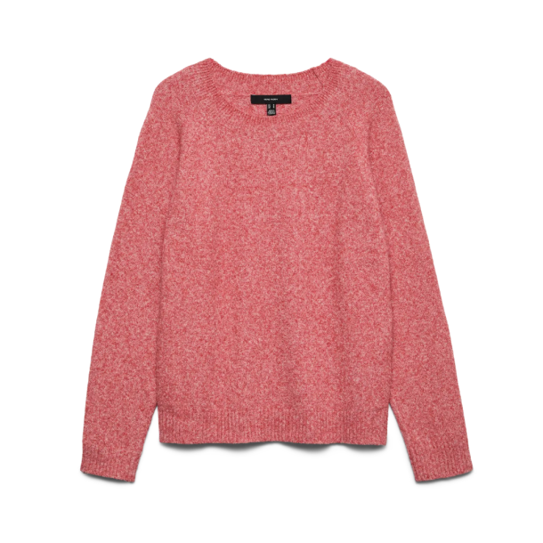 VERO MODA VMDOFFY O-NECK BLOUSE HIGH RISK RED